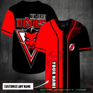 Nhl New Jersey Devils Personalized Baseball Jersey Shirt