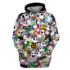 Nightmare Before Christmas Cute Jack Skellington Pattern 3D Printed Hoodie/Zipper Hoodie - dac16b137af4
