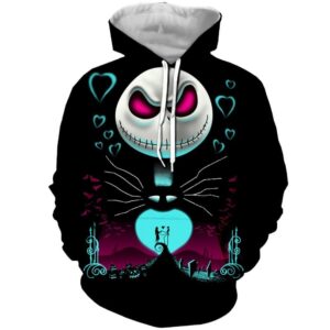 Nightmare Before Christmas Jack 3D Hoodie For Men For Women All Over Printed Hoodie - 817746e3ddaa