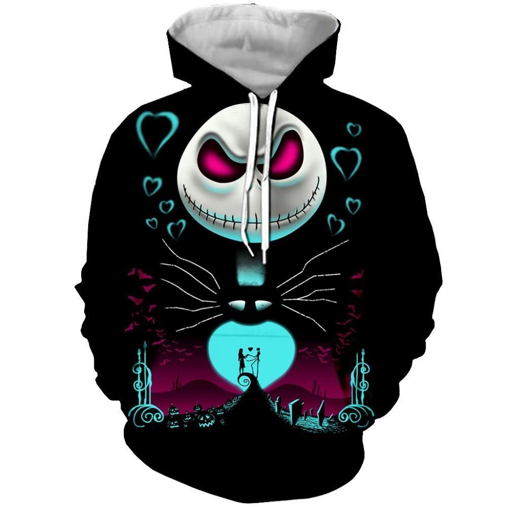 Nightmare Before Christmas Jack 3D Hoodie For Men For Women All Over Printed Hoodie - 817746e3ddaa Nightmare Before Christmas Jack 3D Hoodie For Men For Women All Over Printed Hoodie - 817746e3ddaa