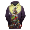 Nightmare Before Christmas Tree Jack And Sally 3D Printed Hoodie/Zipper Hoodie - 9fbbb79c6a0d