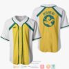 Nohebi Haikyuu Yellow White Baseball Jersey Shirt
