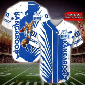 North Melbourne Kangaroos Afl Personalized Baseball Jersey