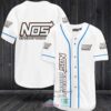 Nos Energy Drink Baseball Jersey Shirt