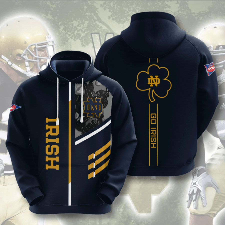 Notre Dame Fighting Irish 3D Hoodie - 0eaa141aa120 Notre Dame Fighting Irish 3D Hoodie - 0eaa141aa120
