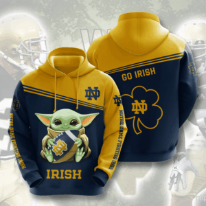 Notre Dame Fighting Irish 3D Hoodie - 180f4129680f