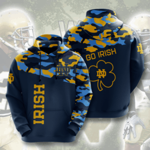 Notre Dame Fighting Irish 3D Hoodie - 840d96dd0415