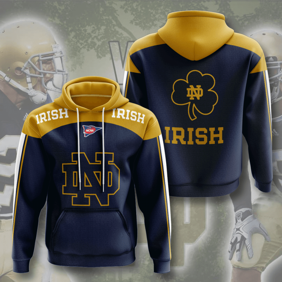 Notre Dame Fighting Irish 3D Hoodie - c9ee4878de85 Notre Dame Fighting Irish 3D Hoodie - c9ee4878de85