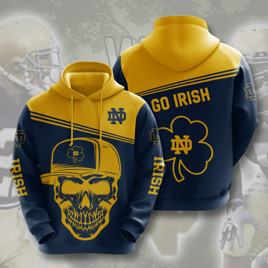 Notre Dame Fighting Irish 3D Hoodie - f8d59a7bb788 Notre Dame Fighting Irish 3D Hoodie - f8d59a7bb788