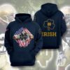 Notre Dame Fighting Irish Ncaa American Ripped Pullover And Zippered Hoodies Custom 3D Graphic Printed 3D Hoodie All Over Print Hoodie For Men For Women - 03a899c5fc70