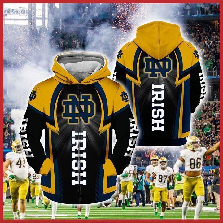 Notre Dame Fighting Irish Ncaa For Irish Fan Pullover And Zippered Hoodies Custom 3D Graphic Printed 3D Hoodie All Over Print Hoodie For Men For Women - 9acfc9022227 Notre Dame Fighting Irish Ncaa For Irish Fan Pullover And Zippered Hoodies Custom 3D Graphic Printed 3D Hoodie All Over Print Hoodie For Men For Women - 9acfc9022227