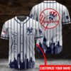 Nyc Yankees Custom Name Baseball Jersey