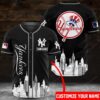 Nyc Yankees Custom Name Baseball Jersey