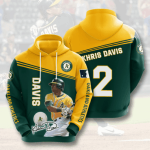 OAKLAND ATHLETICS Khris Davis 3D Hoodie For Men For Women