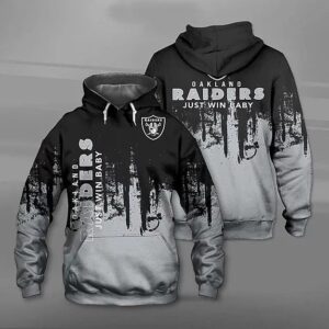 OAKLAND RAIDERS 3D Hoodie For Men For Women All Over Printed Hoodie - fcde22054212