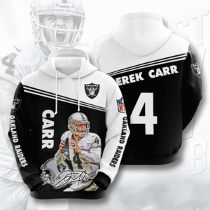 OAKLAND RAIDERS Derek Carr 3D Hoodie For Men For Women All Over Printed Hoodie - 58faaefb2033
