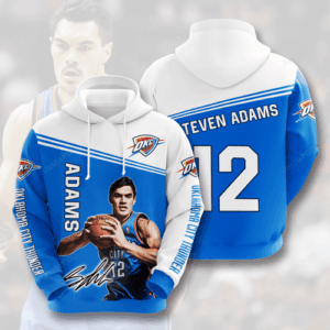 OKLAHOMA CITY THUNDER Steven Adams 3D Hoodie