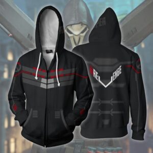 OVERWATCH ï¿½ Reaper Cosplay 3D Hoodie For Men Women All Over 3D Printed Hoodie - 1b23f0ce0701