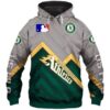 Oakland Athletics Pullover And Zippered Hoodies Custom 3d Oakland Athletics Graphic Printed 3d Hoodie All Over Print Hoodie For Men For Women - 9c03d6f94c0d