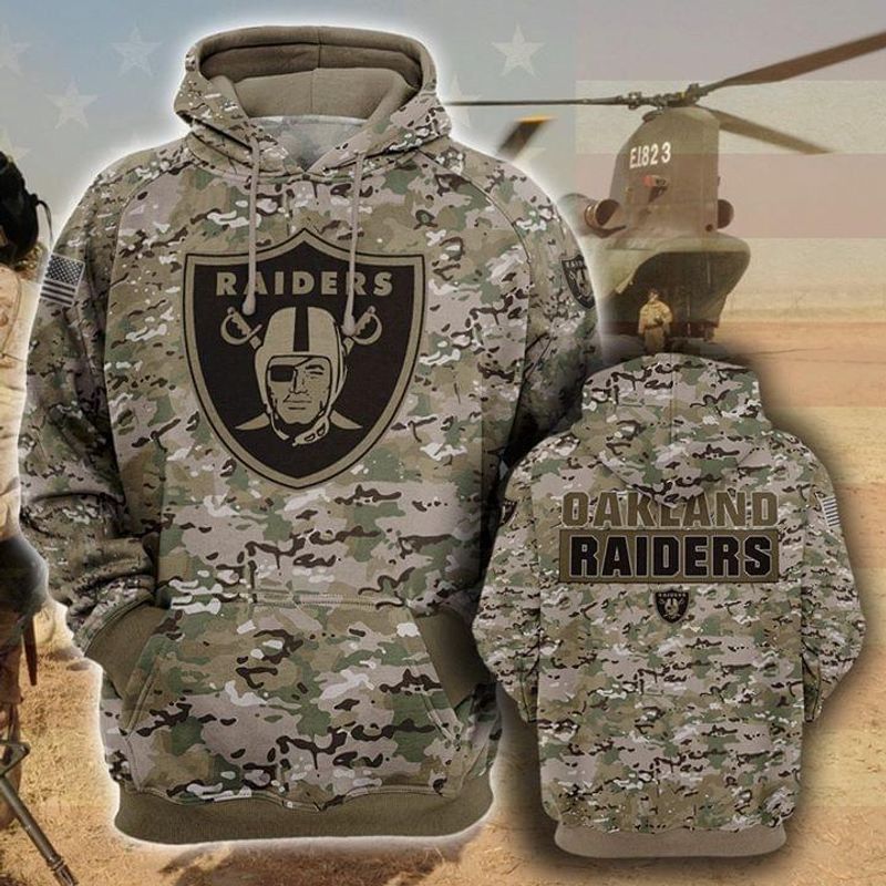 Oakland Raiders Camo 3D Hoodie For Men For Women All Over Printed Hoodie - 0eb11118fa48 Oakland Raiders Camo 3D Hoodie For Men For Women All Over Printed Hoodie - 0eb11118fa48