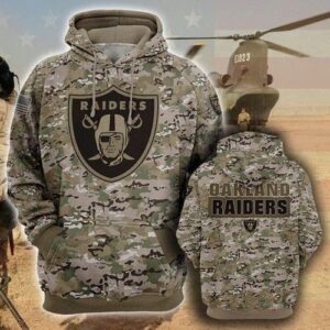 Oakland Raiders Camo 3d Hoodie For Men For Women All Over Printed Hoodie - f370e66ea4cd