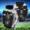 Oakland Raiders Hip Hop Skull 3d Hoodie For Men For Women All Over Printed Hoodie - d259268e78cb