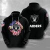 Oakland Raiders NFL 3D Hoodie Oakland Raiders All Over Print 3D Hoodie Oakland Raiders All Over Print 3D T Shirt - 76f521ba1973
