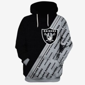 Oakland Raiders Ncaa Football Many Logo 3D Hoodie For Men For Women Oakland Raiders All Over Printed Hoodie. Oakland Raiders 3D Full Printing Shirt - fc6faa73699c