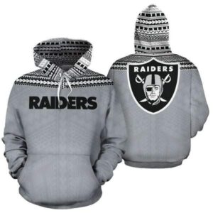 Oakland Raiders Ncaa Football Maori Tattoo 3D Hoodie For Men For Women Oakland Raiders All Over Printed Hoodie. Oakland Raiders 3D Full Printing Shirt - 7c05d41584a3