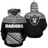 Oakland Raiders Ncaa Football Maori Tattoo V2 3d Hoodie For Men For Women Oakland Raiders All Over Printed Hoodie. Oakland Raiders 3d Full Printing Shirt - d2aba3a9343d