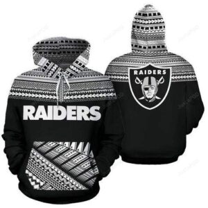 Oakland Raiders Ncaa Football Maori Tattoo V2 3d Hoodie For Men For Women Oakland Raiders All Over Printed Hoodie. Oakland Raiders 3d Full Printing Shirt - d2aba3a9343d