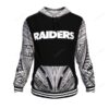 Oakland Raiders Ncaa Football Maori Tattoo V2 3d Hoodie For Men For Women Oakland Raiders All Over Printed Hoodie. Oakland Raiders 3d Shirt - 06cae0d82ec2