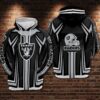 Oakland Raiders Nfl Football 3d Hoodie For Men For Women Oakland Raiders All Over Printed Hoodie. Oakland Raiders 3d Shirt - 2f50fce4549f