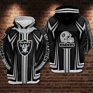 Oakland Raiders Nfl Football 3d Hoodie For Men For Women Oakland Raiders All Over Printed Hoodie. Oakland Raiders 3d Shirt - 2f50fce4549f