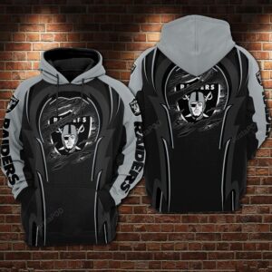 Oakland Raiders Nfl Football 3d Hoodie For Men For Women Oakland Raiders All Over Printed Hoodie. Oakland Raiders 3d Shirt - 3db6b71505eb