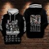 Oakland Raiders Nfl Football 60th Anniversary 3d Hoodie For Men For Women Oakland Raiders All Over Printed Hoodie. Oakland Raiders 3d Shirt - 39b9b0273f40