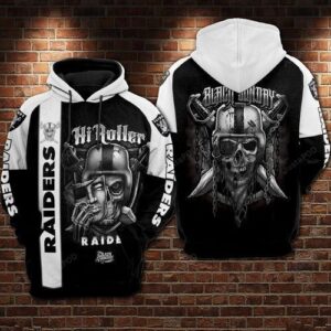 Oakland Raiders Nfl Football Black Sunday Skull 3d Hoodie For Men For Women Oakland Raiders All Over Printed Hoodie. Oakland Raiders 3d Full Printing Shirt - 794d9889a13a