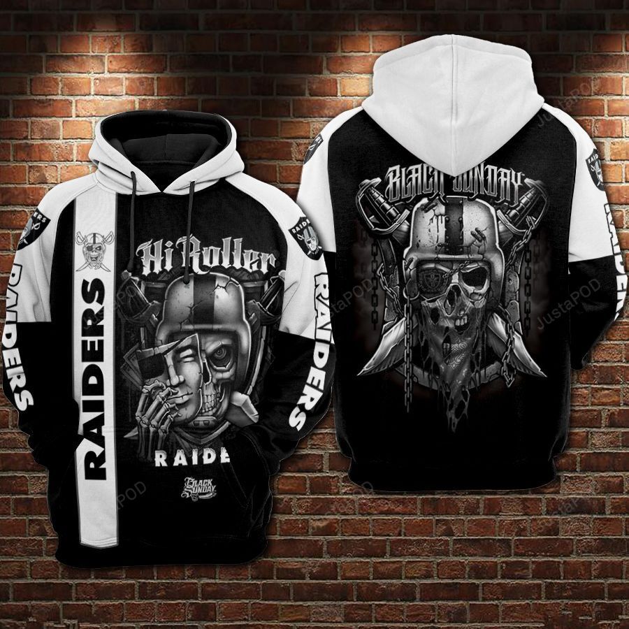 Oakland Raiders Nfl Football Black Sunday Skull 3d Hoodie For Men For Women Oakland Raiders All Over Printed Hoodie. Oakland Raiders 3d Shirt - a6f4099fa2e9 Oakland Raiders Nfl Football Black Sunday Skull 3d Hoodie For Men For Women Oakland Raiders All Over Printed Hoodie. Oakland Raiders 3d Shirt - a6f4099fa2e9