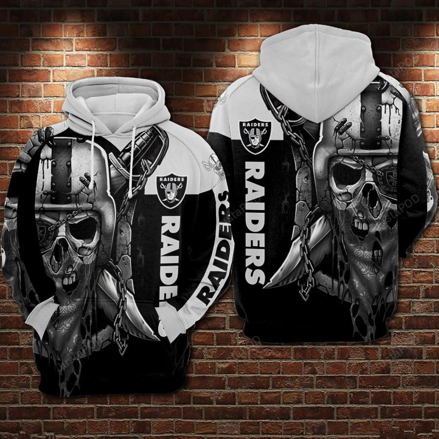 Oakland Raiders Nfl Football Black White 3d Hoodie For Men For Women Oakland Raiders All Over Printed Hoodie. Oakland Raiders 3d Shirt - def8f9ad29f8 Oakland Raiders Nfl Football Black White 3d Hoodie For Men For Women Oakland Raiders All Over Printed Hoodie. Oakland Raiders 3d Shirt - def8f9ad29f8