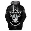Oakland Raiders Pocket Pullover 3D Hoodie For Men For Women All Over Printed Hoodie - e0e6219b26e3