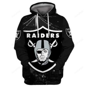 Oakland Raiders Pocket Pullover 3d Hoodie For Men For Women All Over Printed Hoodie - 00dfcfbb274e