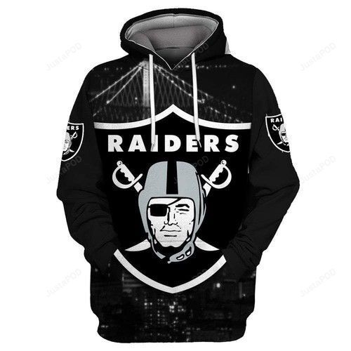 Oakland Raiders Pocket Pullover 3d Hoodie For Men For Women All Over Printed Hoodie - 00dfcfbb274e Oakland Raiders Pocket Pullover 3d Hoodie For Men For Women All Over Printed Hoodie - 00dfcfbb274e