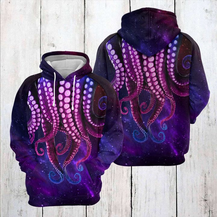Octopus Galaxy 3D Printed Hoodie/Zipper Hoodie - efcb370be41e Octopus Galaxy 3D Printed Hoodie/Zipper Hoodie - efcb370be41e