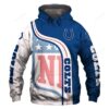Official Indianapolis Colts NFL Men and Women 3D Hoodie And Zippered Hoodies Indianapolis Colts NFL 3D Shirt Indianapolis Colts All Over Printed Hoodie Shirt - c0a413d84f00