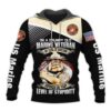 Official U.S.Marine Veterans Pullover Hoodies Grumpy Marines Drill Dog Mascot Hoodies Custom 3D Graphic Printed 3D Hoodie All Over Print Hoodie For Men For Women - 1214bd1c72da