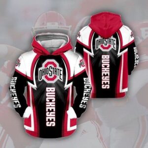 Ohio State Buckeyes 3D Full Printing Hoodie All Over Print 3D Hoodie - d31c1f362580