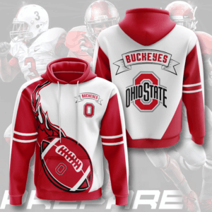 Ohio State Buckeyes 3D Hoodie - 13a9d0b800fd