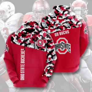 Ohio State Buckeyes 3D Hoodie - d1cc60a101b2