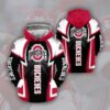 Ohio State Buckeyes All Over Print 3D Hoodie - f8619a15f36d