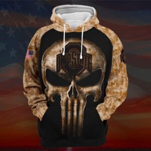 Ohio State Buckeyes Camo 3D Hoodie For Men For Women All Over Printed Hoodie - 0033f3e946cf